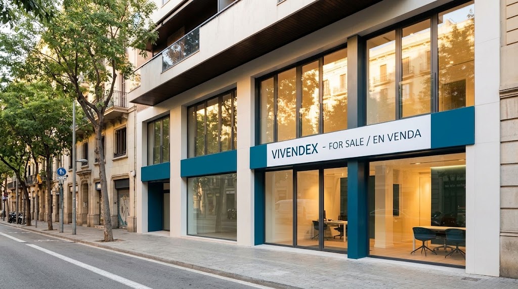 Venta de locales comerciales en Barcelona con renuncia a la exención de IVA